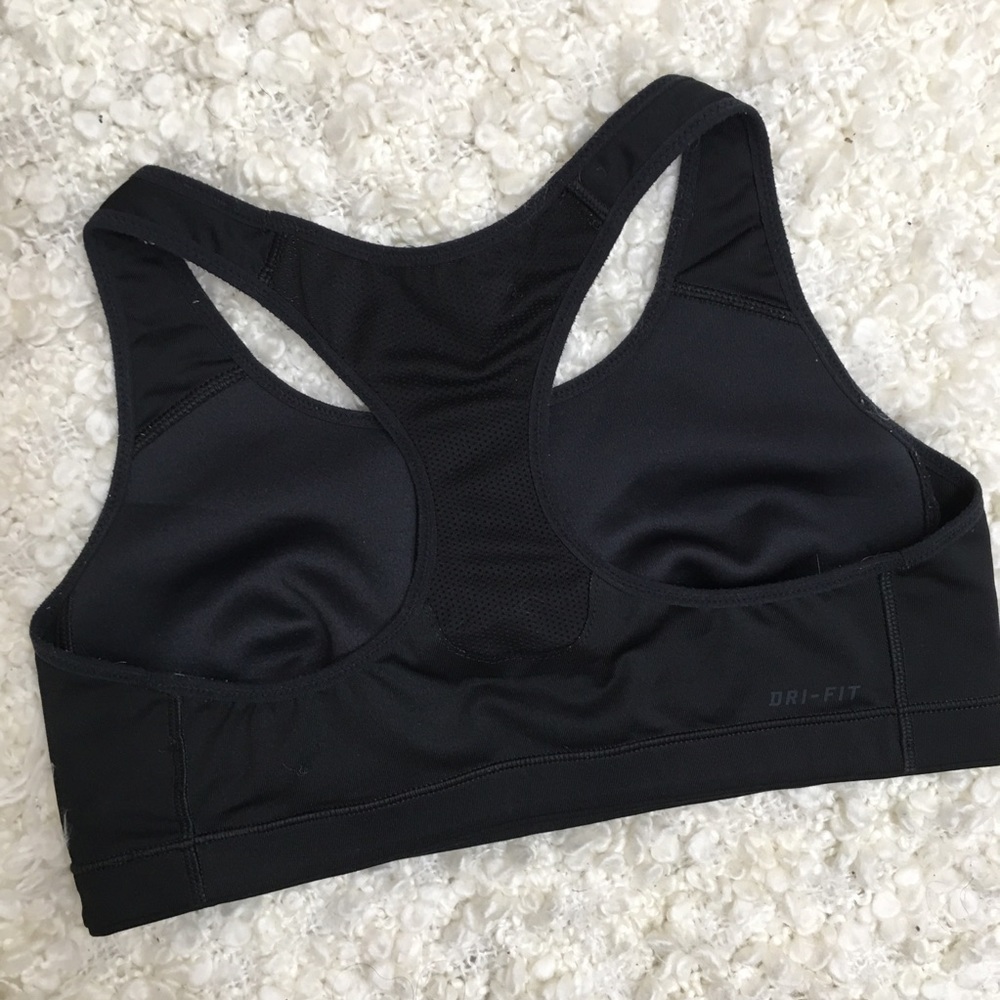 Black Nike Sports Bra - Picture 2 of 2